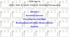 Desktop Screenshot of adeleskids.com