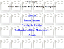 Tablet Screenshot of adeleskids.com